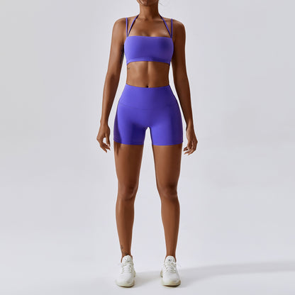 Seamless Yoga Set Workout Gym Clothing